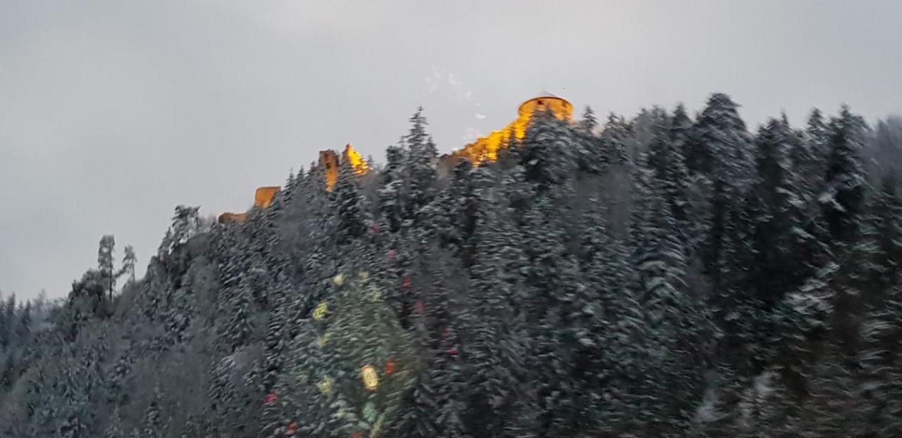 Ferienwohnung Tiroler Auszeit & Whirlpool Höfen Buitenkant foto