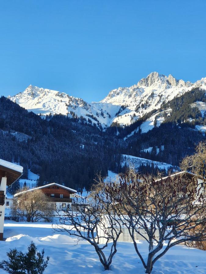 Ferienwohnung Tiroler Auszeit & Whirlpool Höfen Buitenkant foto